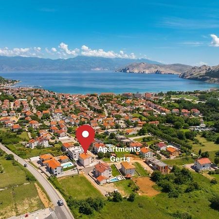 Apartments Gerta With Terrace Baška Εξωτερικό φωτογραφία