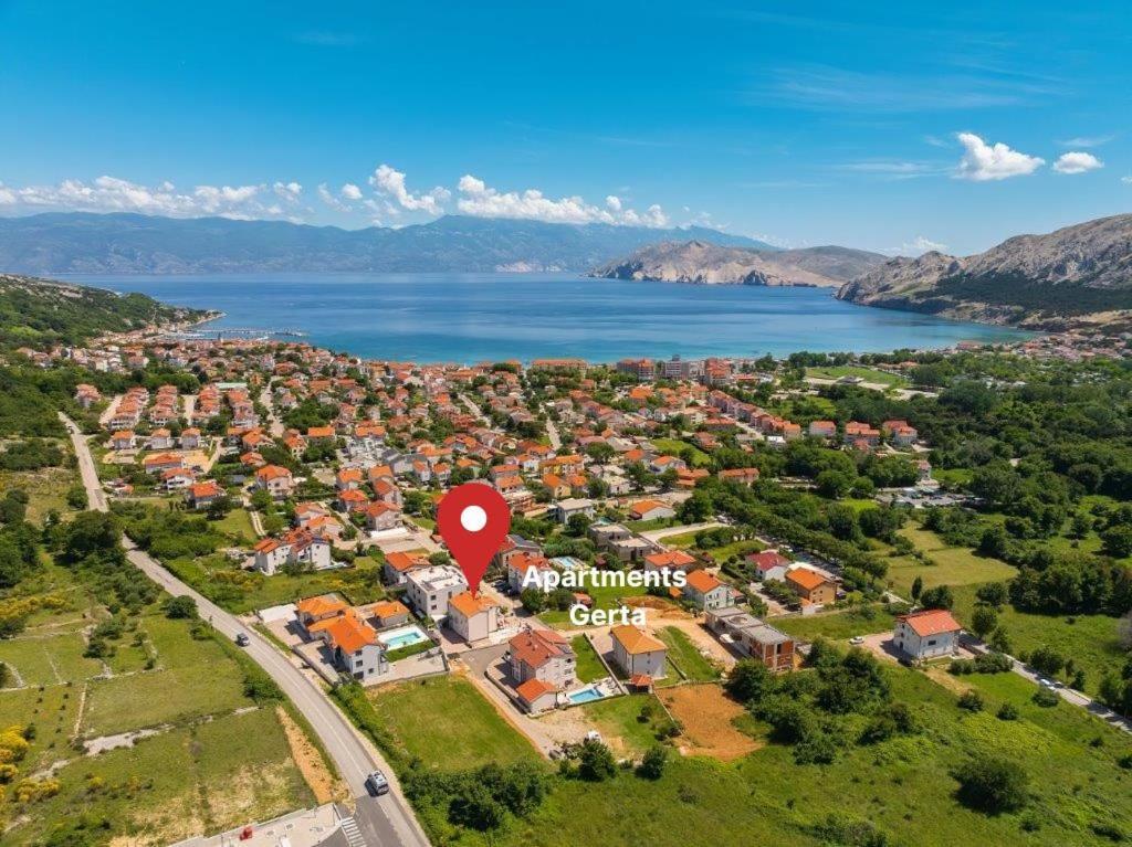 Apartments Gerta With Terrace Baška Εξωτερικό φωτογραφία
